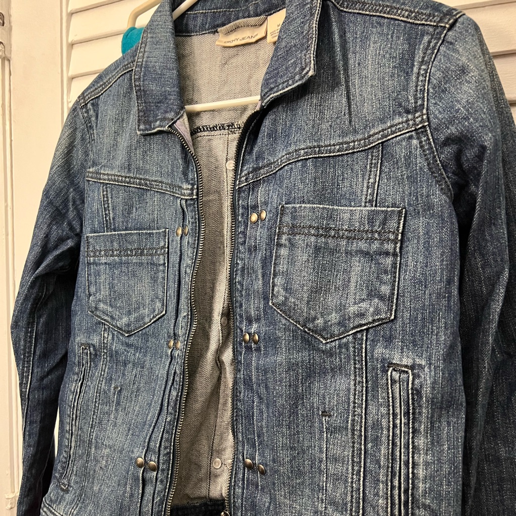 This Dkny Denim Jacket Is A Must-Have For All Your Spring Layering